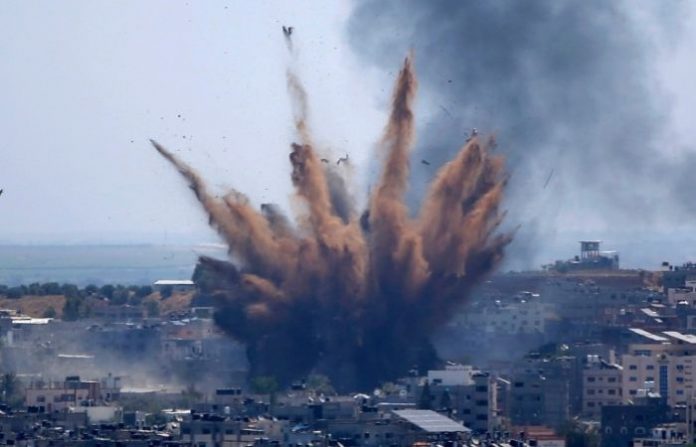 gaza-city-attack-blast