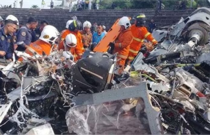finland helicopter crash