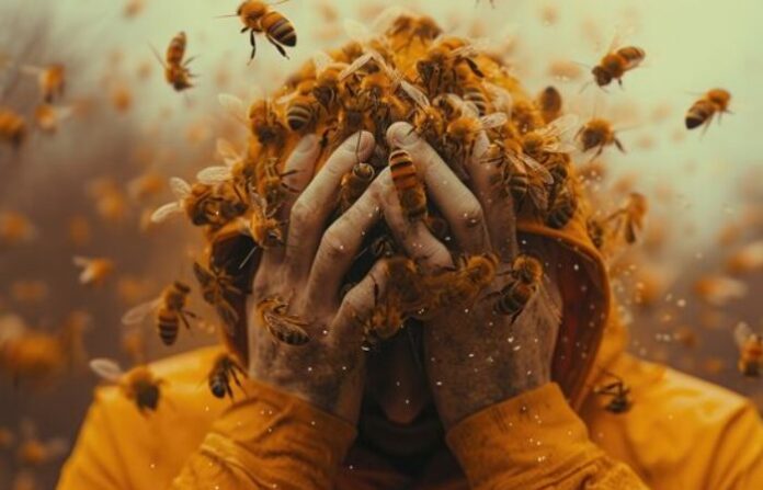 honey bee attack