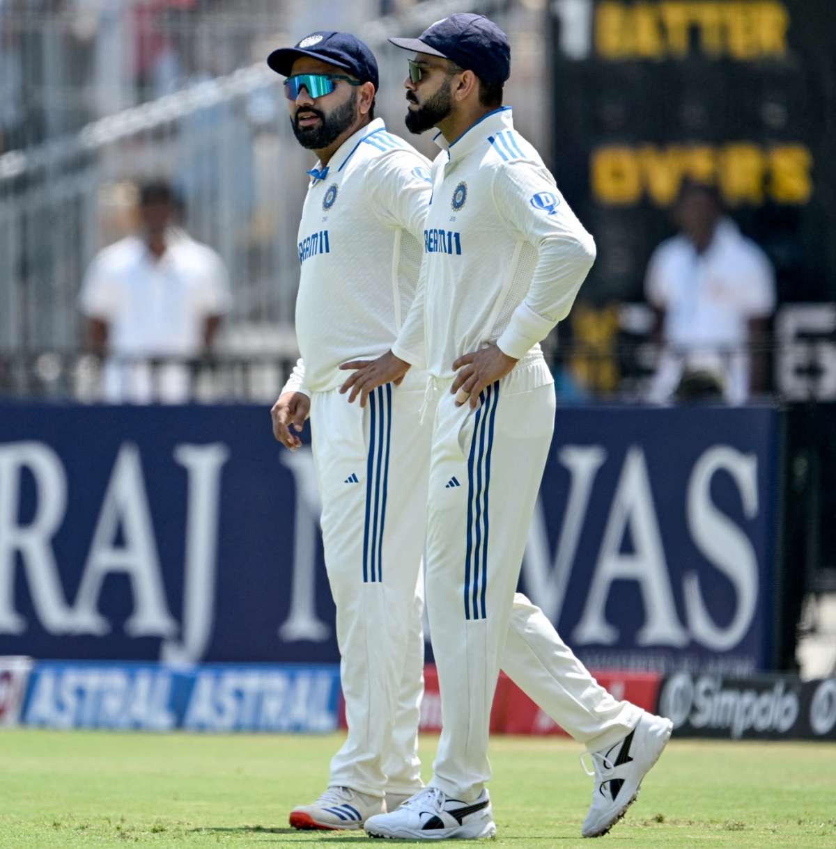 रोहित शर्मा आणि विराट कोहली यांच्या विचारांच्या कॅप्सवर | Espncricinfo.com