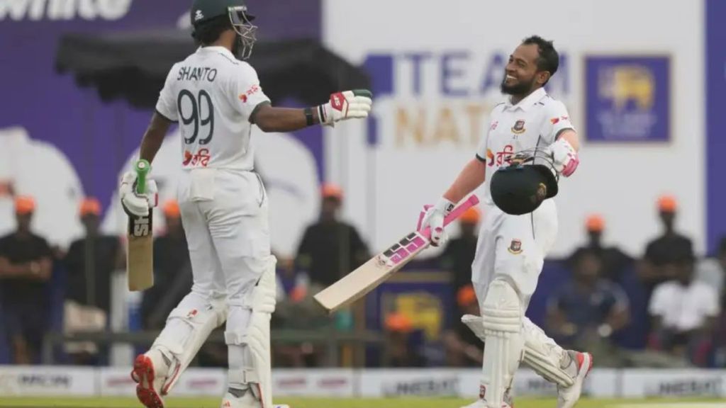 नजमुल हुसेन शंटो आणि मुशफिकूर रहीम
