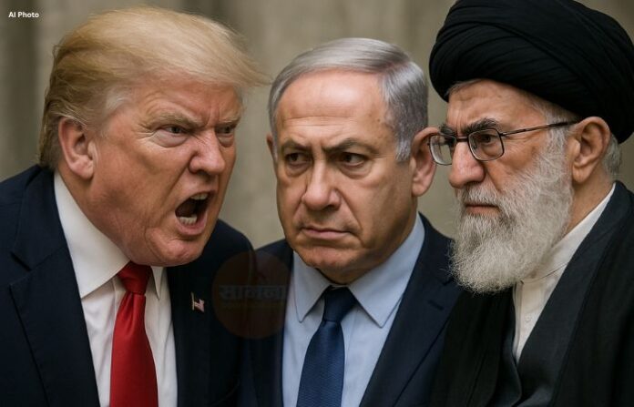donald trump angry on netanyahu and khamenei