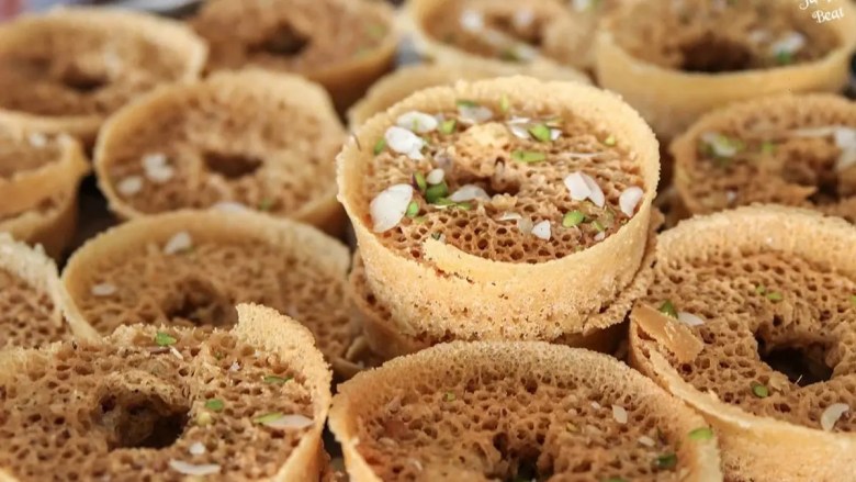 Plain ghevar sweets