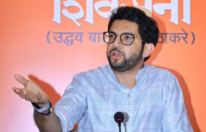 aaditya thackeray on adani