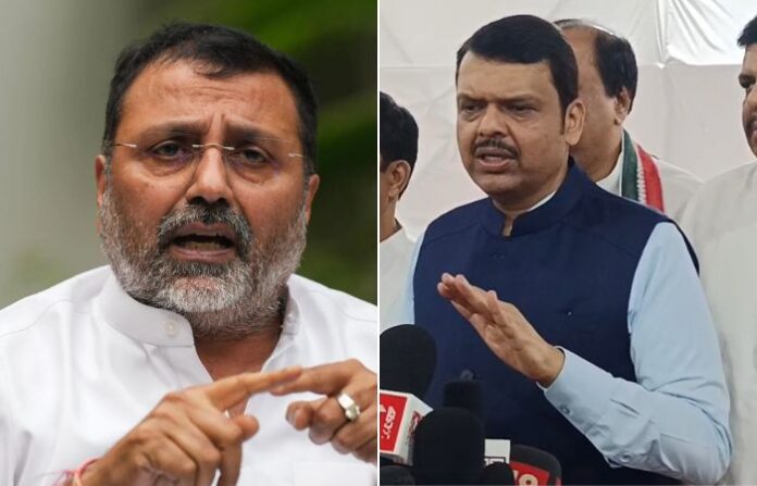 devendra fadnavis nishikant dubey