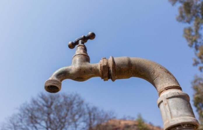 dry tap water problem