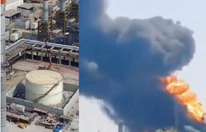 iran fire