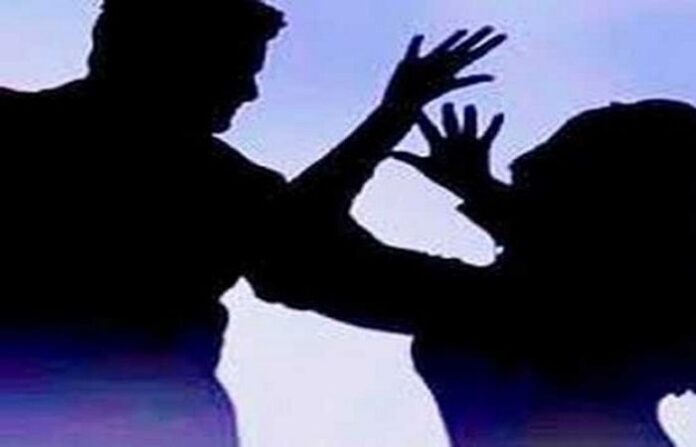 woman beaten fight