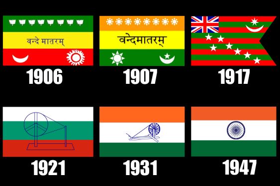 भारतीय राष्ट्रीय ध्वजाचा प्रवास फूट: तिरंगा बाहेर पडताना कसा आला