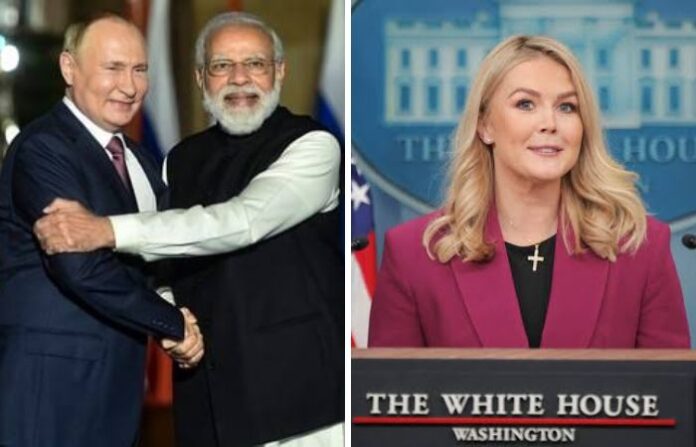 karoline leavitt white house