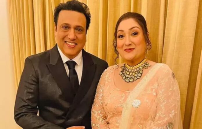 Govinda and wife