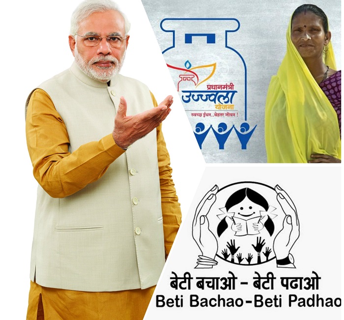 मोदी सरकारच्या या योजना महिलांच्या सक्षमीकरणाला चालना देतात - नरेंद्र मोदी सरकारच्या महिला सबलीकरणासाठी योजना