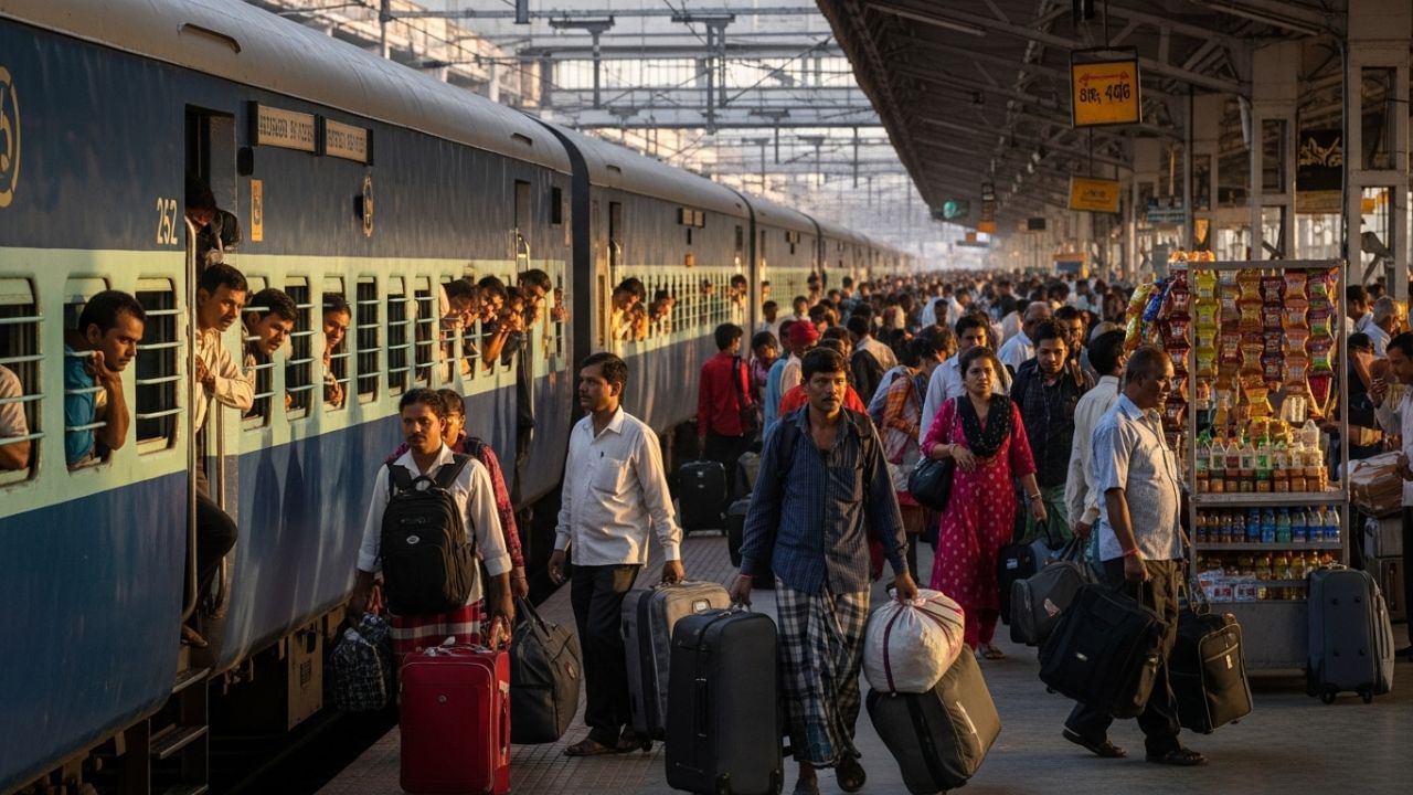 लोक बर्‍याचदा दिवाळीवर फटाके घेतात, परंतु रेल्वे कायद्याच्या कलम १44 अंतर्गत ट्रेनमध्ये नेणे हा एक गंभीर गुन्हा आहे. गॅस सिलिंडर, केमिकल किंवा पेट्रोल-डिझेल यासारख्या गोष्टी ठेवण्यासही बंदी आहे. पकडल्यास, आपल्याकडे तुरूंग आणि तीन वर्षांपर्यंत दंड असू शकतो.