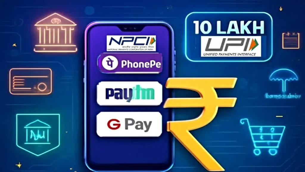 यूपीआय दैनंदिन व्यवहाराची मर्यादा वाढ