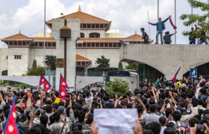 nepal protest