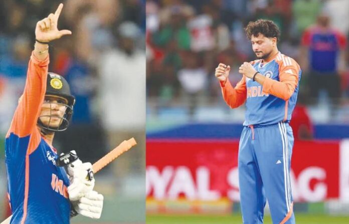 abhishek sharma and kuldeep yadav