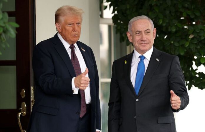 donald trump and benjamin netanyahu