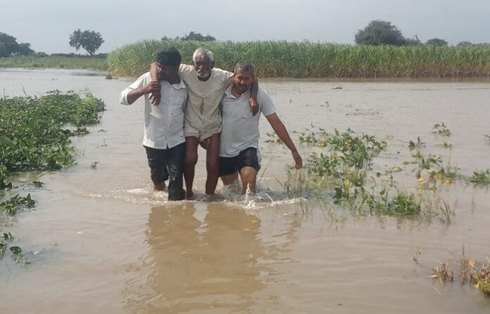 latur flood news