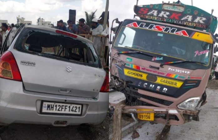 nagar accident