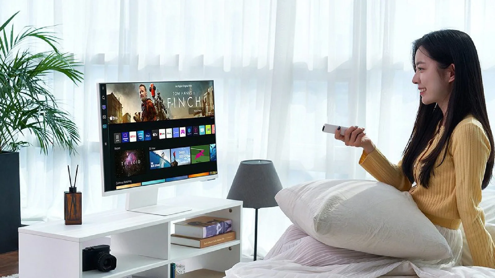 सॅमसंग एम 8 स्मार्ट डिस्प्ले Samsung M8 स्मार्ट डिस्प्ले