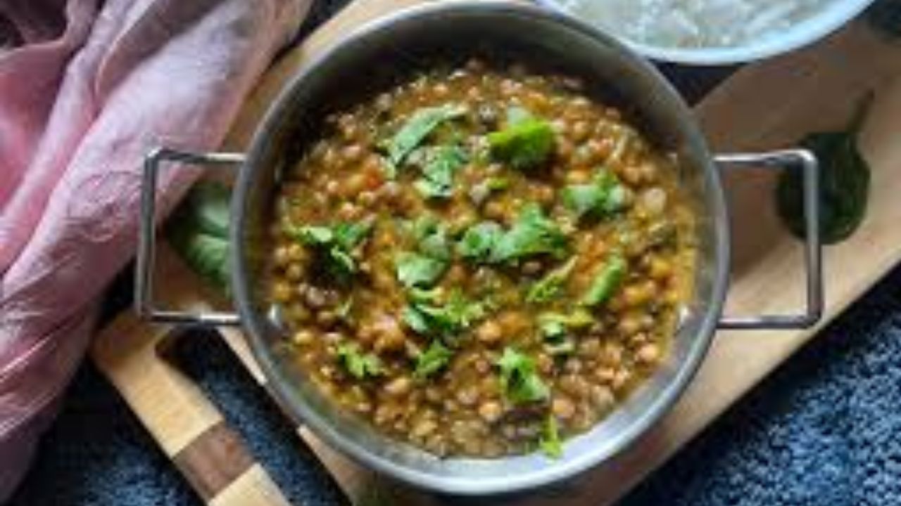 मसूर पालक रेसिपी