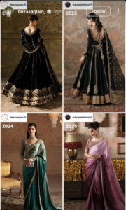 फैजा सकलेनने माया अलीवर तिच्या डिझाइन्स कॉपी केल्याचा आरोप केला आहे