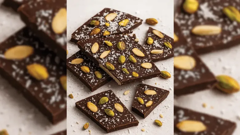 नारळ बर्फी चॉकलेट साल