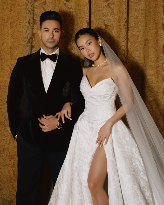 टिएन गुयेन आणि तिचा मंगेतर.