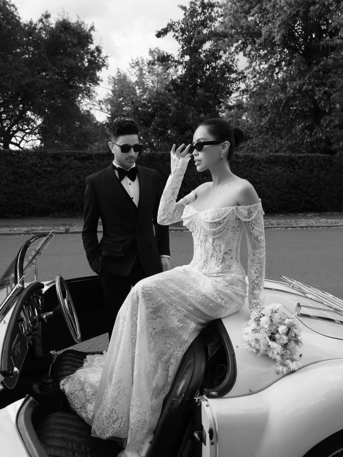 Nguyen Thao Tien, लक्झरी रिटेल टायकून Jonathan Hanh Nguyen यांची मुलगी, तिच्या मंगेतरासह. Tiens Instagram वरून फोटो