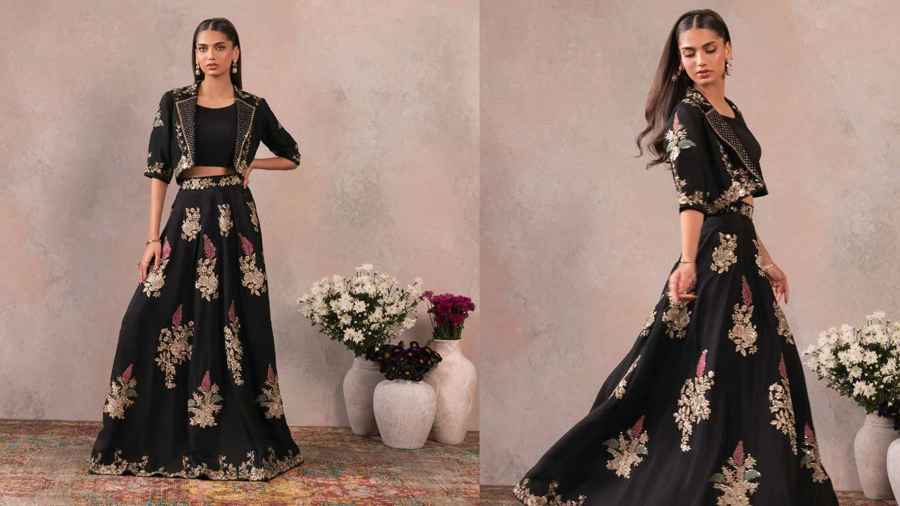 2025 च्या उन्हाळ्यासाठी नवीनतम पार्टी-वेअर लेहेंगा - निशात बुटीक