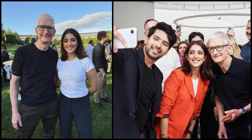 नवीन नंदा आयफोन 17 लाँच करताना टिम कुकसोबत पोझ देते; अरमान मलिकने केला आयफोन १७ एअर; नेटिझन्स विचारतात 'त्यांचे यश काय आहे?'