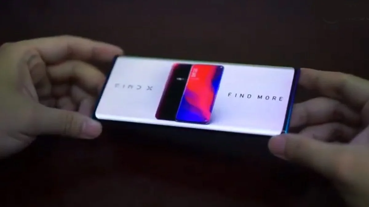 oppo वॉटरफॉल स्क्रीन ओप्पो वॉटरफॉल स्क्रीन
