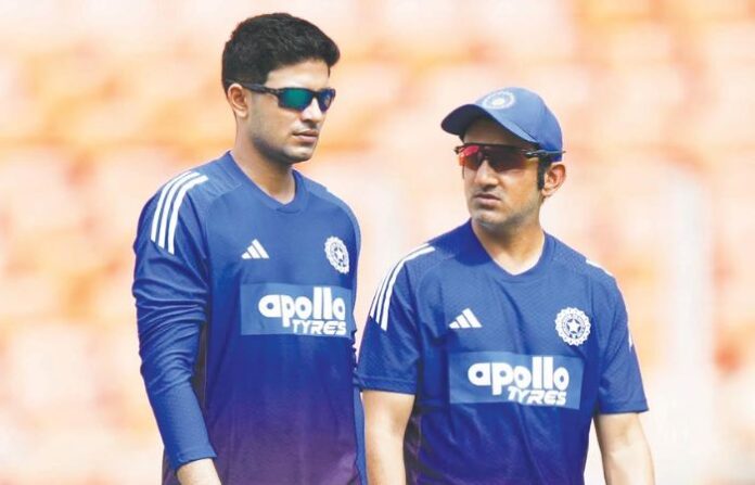 Gambhir And Shubhman Gill