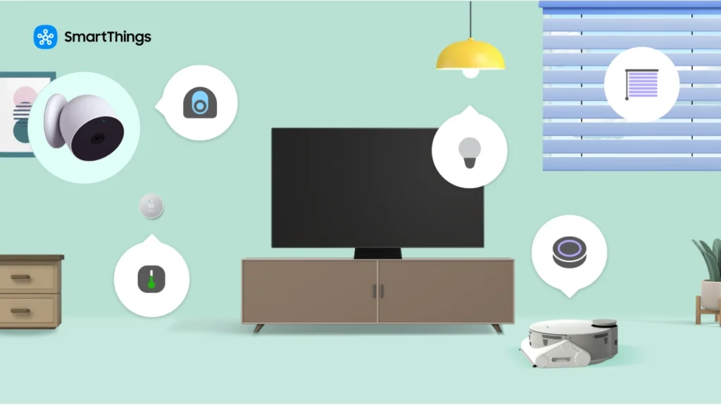 smartthings साधने सॅमसंग स्मार्ट गोष्टी