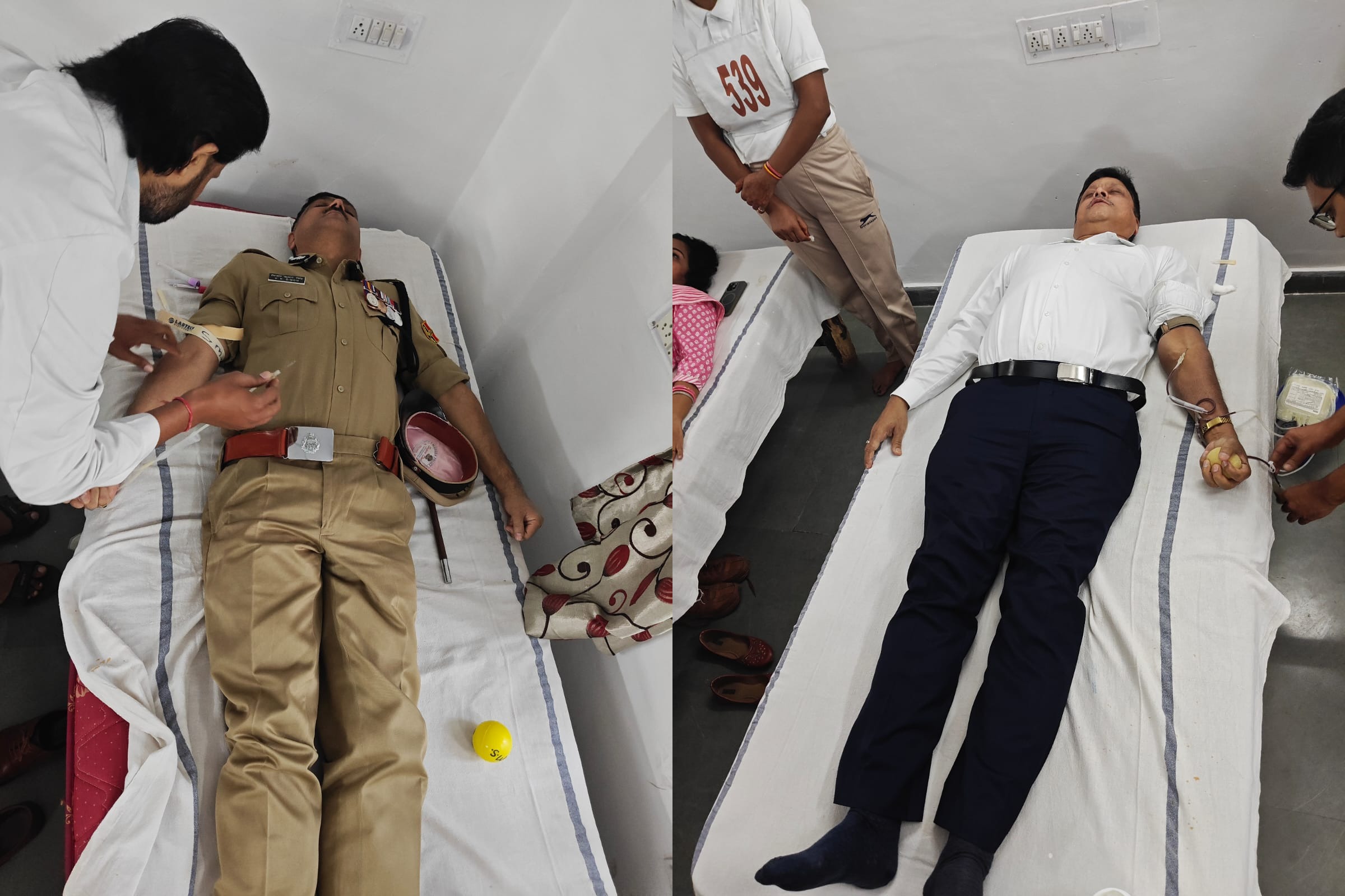 शौर्याला सलाम, जीवनदान : रक्तदान आणि वृक्षारोपण करून हुतात्म्यांना आदरांजली शौर्याला सलाम, जीवनदान : रक्तदान आणि वृक्षारोपण करून हुतात्म्यांना आदरांजली