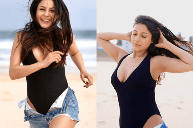 शेहनाझ गिल स्विमवेअर शेहनाझ गिल स्विमवेअर