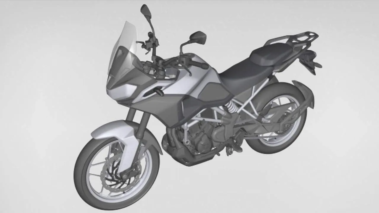 TVS Apache RTX 300 डिझाइनचे पेटंट भारतात लॉन्च होण्यापूर्वी | ऑटोएक्स