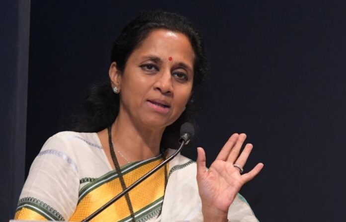 supriya sule on evm