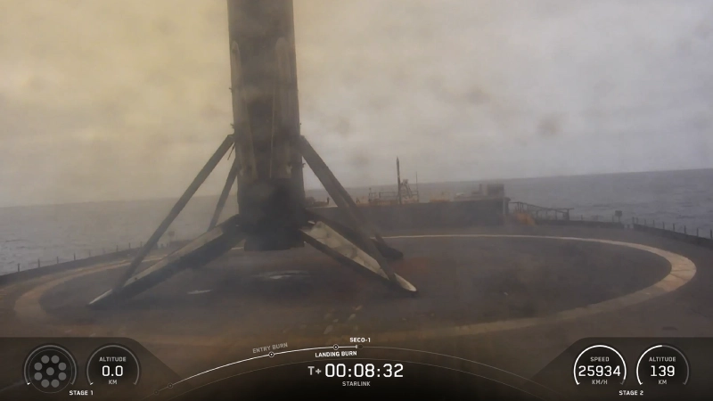 फाल्कन 9 पुन्हा वापरा spacex