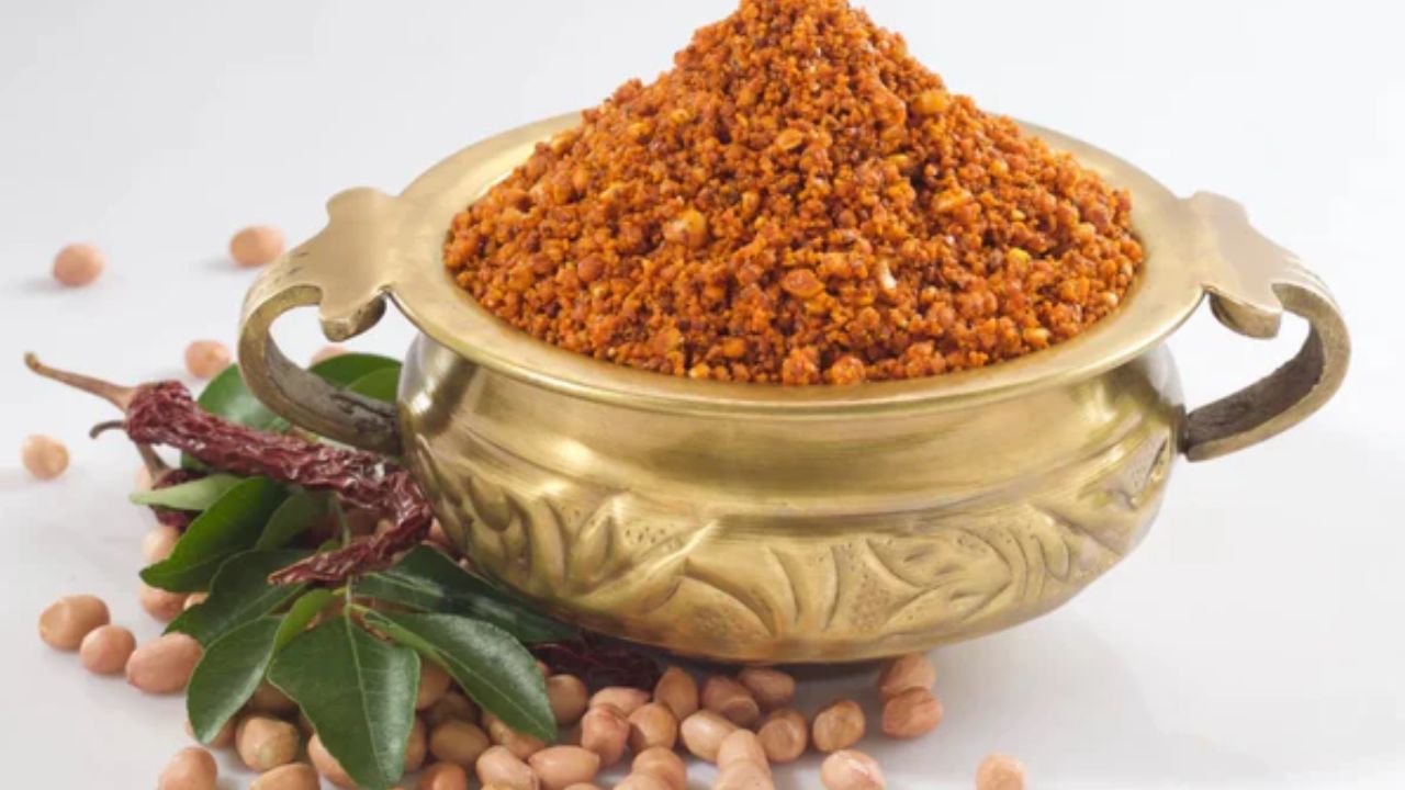 शेंगदाणा लसूण चटणी पुडी