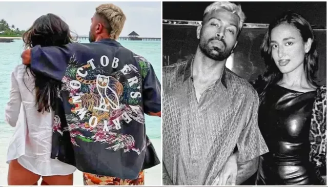 हार्दिक आणि माहिका शर्मा फोटो