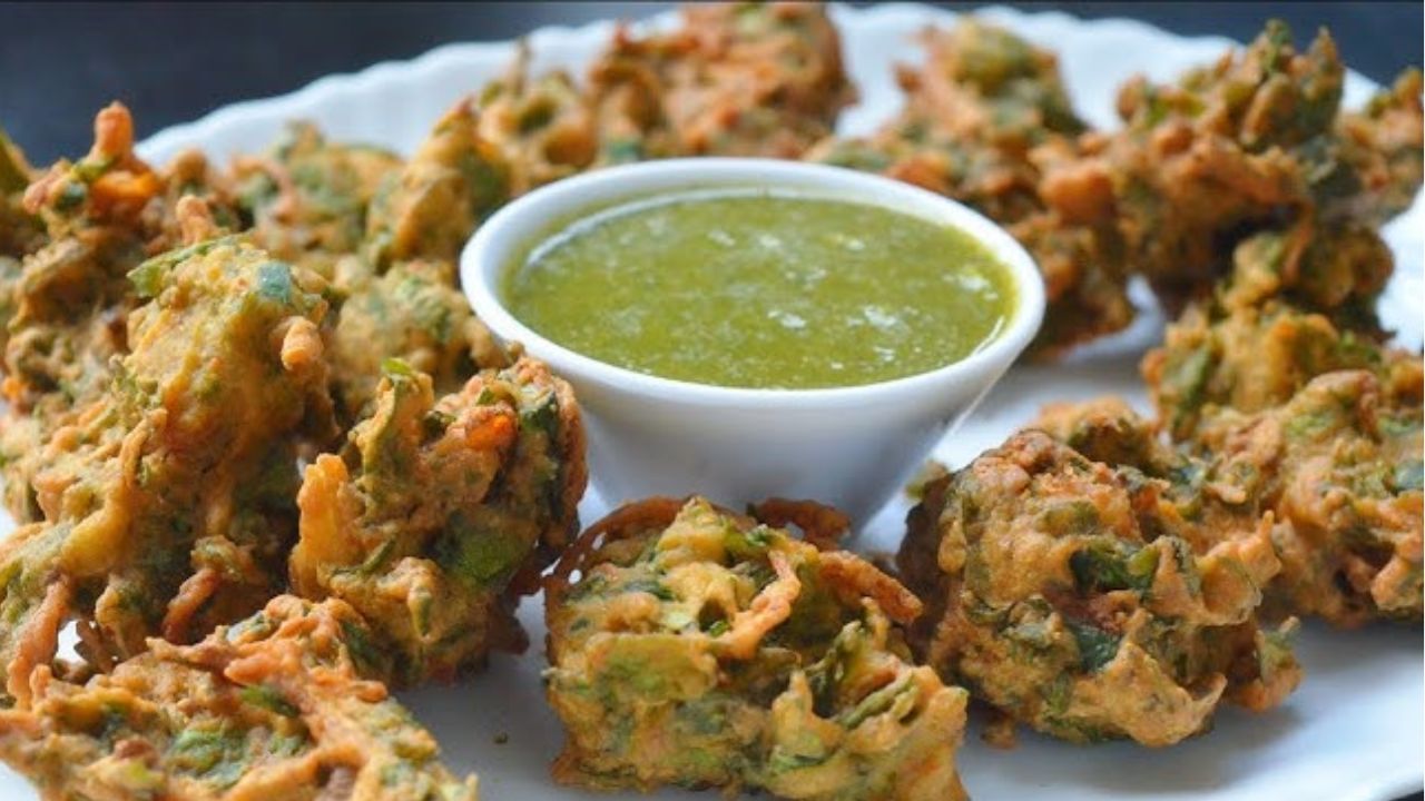 पालक पकोडा