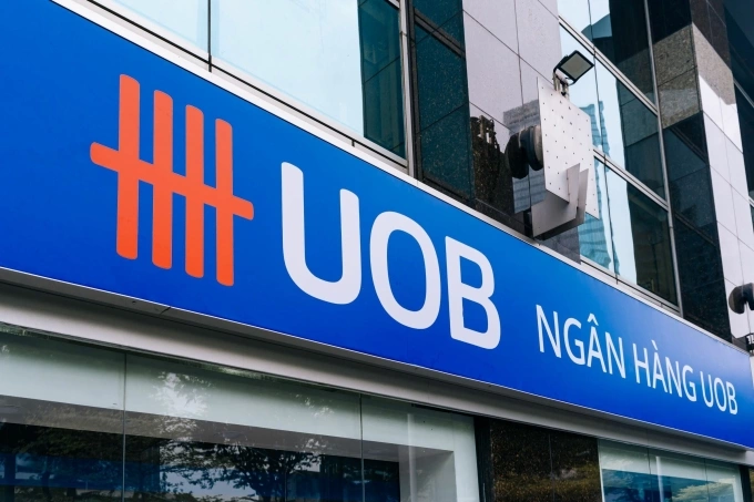 हो ची मिन्ह सिटी मध्ये UOB शाखा कार्यालय. UOB च्या फोटो सौजन्याने