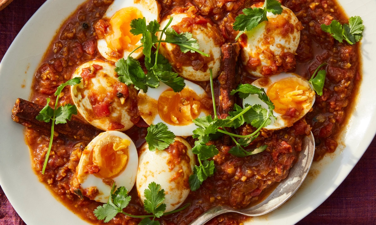 अंडी करी कृती