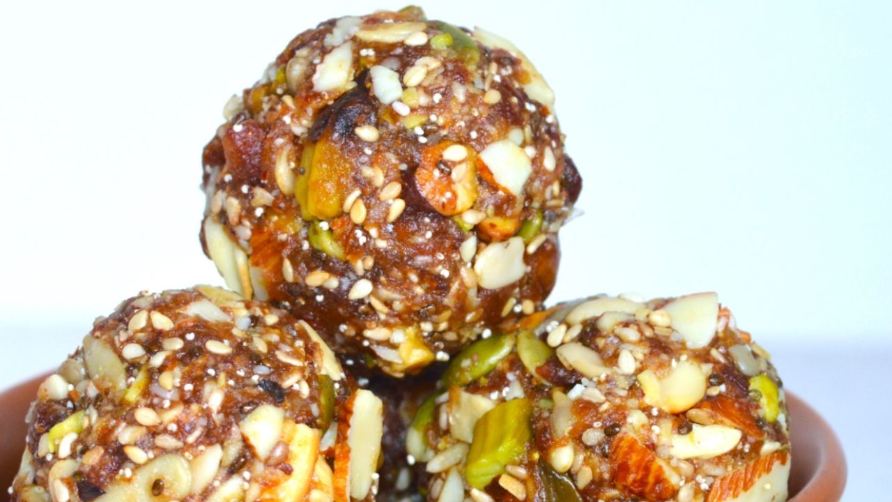 ड्रायफ्रुट्स लाडू