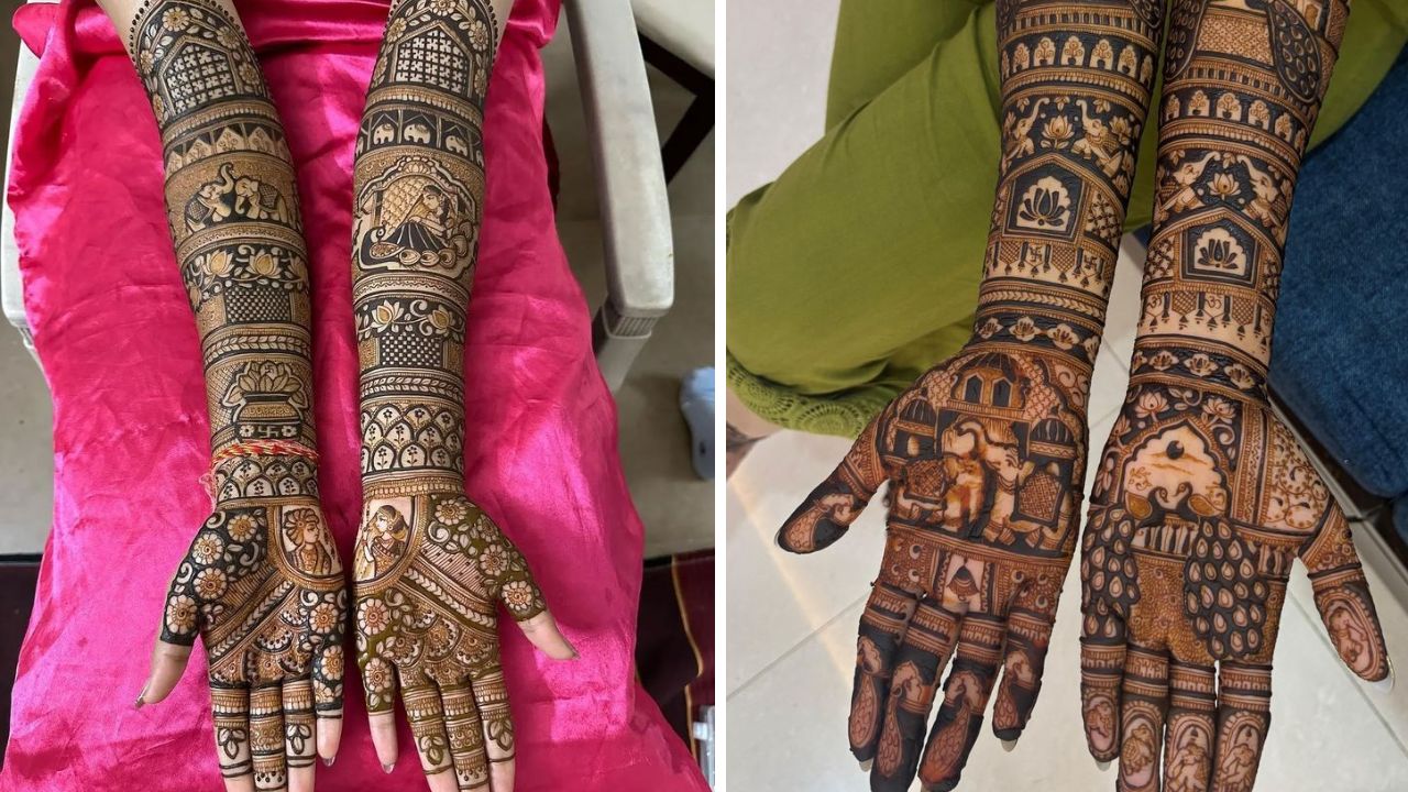 ब्रायडल मेहंदी डिझाइन्स 2