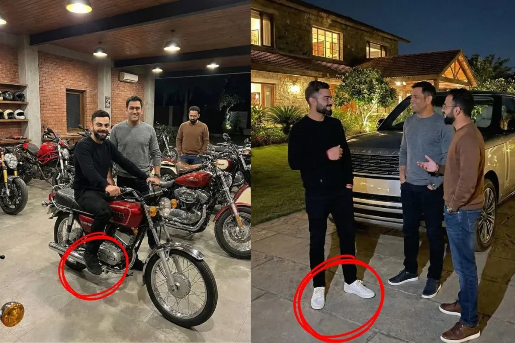 विराट कोहली शू कलर चेंज १