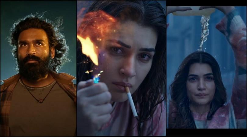 तेरे इश्क में टीझर: ह्रदय तुटलेली कृती सेनन तिच्या अंगावर रॉकेल ओतते; धनुषला आव्हान देताना सिगारेट ओढतो (पहा)