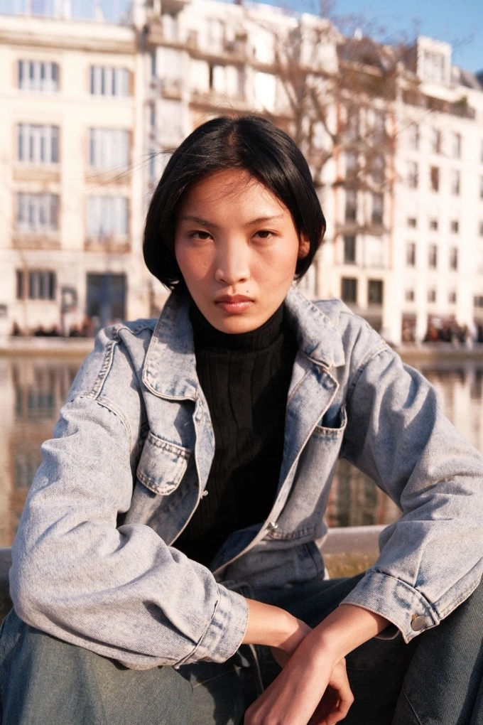 मॉडेल Huynh Tu Anh पुढील वर्षाच्या सुरुवातीपासून न्यूयॉर्क फॅशन जिंकण्याची योजना आखत आहे. फोटो: पात्राने दिलेला