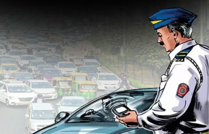 TRAFFIC POLICE BRIBE